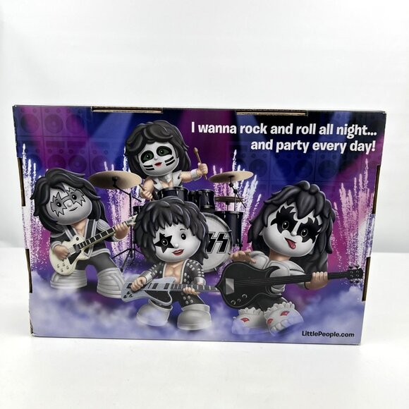 KISS 2019 Fisher Price Little People Special Edition Collector Set Rock Band - Picture 5 of 8